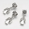 Alloy European Dangle Charms PALLOY-P123-01AS-2