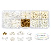 DIY Imitation Pearl Plastic Stretch Bracelet Making Kit DIY-YW0009-04-1