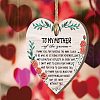 Heart with Word Wooden Hanging Plate HJEW-WH0037-007-7