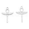 Non-Tarnish 201 Stainless Steel Pendants STAS-N098-249P-1