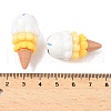 Opaque Resin Cabochons CRES-D312-10-3