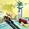 60 Yards Single Face Velvet Ribbon OCOR-WH0071-02-3