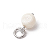 10Pcs 2 Colors Natural Cultured Freshwater Pearl Potato Charms PALLOY-JF03920-6