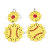 Printed Acrylic Pendants OACR-N144-05-1