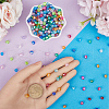 SOFPLATE 12 Colors Eco-Friendly Transparent Acrylic Beads TACR-SP0001-14-3