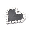 304 Stainless Steel Enamel Pendants STAS-B085-31P-2