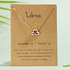 Alloy Constellation Pendant Necklaces WG6F1B2-09-1