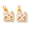Alloy Enamel Charms ENAM-A001-02-2