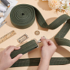 5 Yards Polycotton Ribbon OCOR-WH0078-169A-3