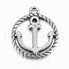 316 Surgical Stainless Steel Pendants STAS-G153-84AS-1