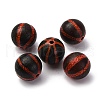 Tibetan Style dZi Beads TDZI-NH0001-D05-01C-1
