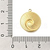 Ocean Theme 304 Stainless Steel Pendants STAS-U027-04G-02-3