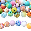 Round Silicone Focal Beads SIL-CJC0001-11A-3