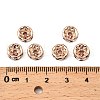 Brass Rhinestone Spacer Beads X-RB-A014-Z8mm-01RG-NF-2
