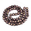 Handmade Foil Glass Beads Strands FOIL-N029-05A-2