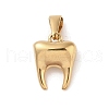 PVD Vacuum Plating 304 Stainless Steel Pendants STAS-R232-02G-1