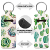Elastic Neoprene Keychains KEYC-WH0045-003-3