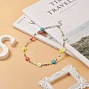 Glass Seed Bead Beaded Necklaces NJEW-JN04212-6