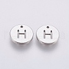Non-Tarnish 304 Stainless Steel Charms STAS-P212-15P-13-1