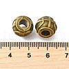 Tibetan Style Alloy European Beads TIBE-L008-01AB-2