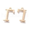 304 Stainless Steel Charms STAS-L263-06G-2