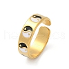 304 Stainless Steel Adjustable Cuff Rings RJEW-Q015-01G-C-2