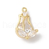 Brass Pendants KK-C062-037G-01-1