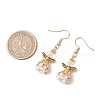 Angel Handmade Glass Seed Beads Dangle Earrings for Women EJEW-MZ00395-06-3