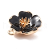 Alloy Enamel Pendants X-ENAM-E361-01KCG-02-4