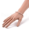 4Pcs 4 Style Natural & Synthetic Mixed Gemstone Round Beaded Stretch Bracelets Set BJEW-JB09082-5