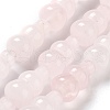 Natural Rose Quartz Beads Strands G-P528-G02-01-1