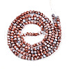 Baking Painted Glass Beads Strands X-DGLA-N003-4mm-A03-2