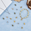 SUPERFINDINGS 150Pcs 5 Colors Tibetan Style Alloy Pendants FIND-FH0009-32-5