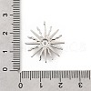 Brass Micro Pave Cubic Zirconia Pendants KK-Q097-01P-3