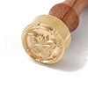 Brass Clay Seal Stamp Set DIY-WH0577-003-1