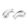 304 Stainless Steel Pendants STAS-T065-10P-2