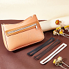 WADORN 4Pcs 4 Colors Leather Frame for Bag Zipper Side Pocket Making DIY-WR0001-78-5
