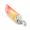 Natural Quartz Crystal Pointed Pendants G-S265-05C-2