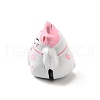 Spray Painted Alloy Bell Pendants FIND-U030-15B-02-2