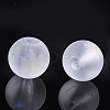 Autumn Theme Electroplate Transparent Glass Beads EGLA-S178-01-01I-2