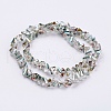 Electroplate Glass Beads Strands EGLA-J145-6mm-HP04-2