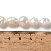 Natural Baroque Pearl Keshi Pearl Beads Strands PEAR-K004-33-10