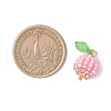 Glass Seed Beaded Berry Fruit Pendants PALLOY-MZ00729-02-2