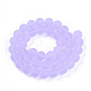 Transparent Glass Beads Strands GLAA-T032-T10mm-MD01-2