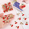 SUNNYCLUE 60Pcs Alloy Enamel Pendants ENAM-SC0005-75-3