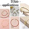 Unicraftale 30Pcs 304 Stainless Steel Spring Ring Clasps STAS-UN0028-99-5