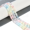 Macaron Color Natural Selenite Beads Strands G-F750-M03-02-2