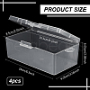Plastic Bead Containers with Hinged Lid AJEW-WH0479-88B-2