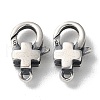 925 Thailand Sterling Silver Lobster Claw Clasps STER-D003-54AS-1