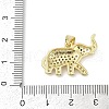 Brass Micro Pave Cubic Zirconia Pendants KK-D317-130G-3